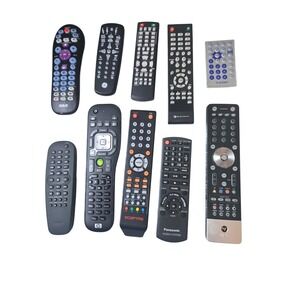 Mixed Remote Control Lot RCA GE Element Vizio Panasonic Sceptre HP Philips 10pc